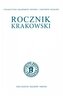 Rocznik Krakowski LXXXVIII