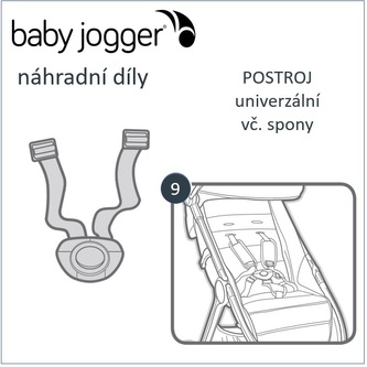 BabyJogger POSTROJ univerzální vč. spony