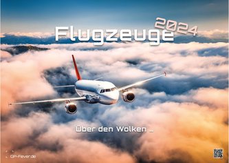 Planes - Über den Wolken - Flugzeuge - 2024 - Kalender DIN A3