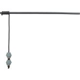 CityStyle hrací prut s míčky, dřevo/filc, 40 cm