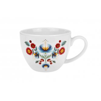 Oxalis Folklor 0,425 l - porcelánový hrnek Oxalis Folklor 0,425 l - porcelánový hrnek
