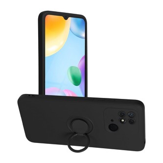 Smarty Ring silikonový kryt Xiaomi Redmi 10C černý