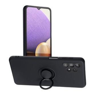 Smarty Ring silikonový kryt Samsung Galaxy A53 5G černý