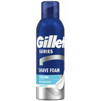 Gillette Chladivá pěna na holení Series Sensitive Eucalyptus (Cooling Shave Foam) 200 ml man