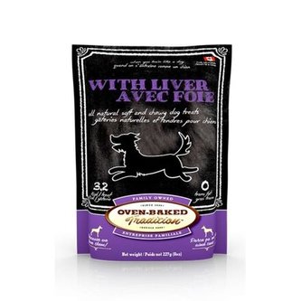 OBT All Natural soft & chewy LIVER 227 g, nízkokalorický pamlsek s játry OBT All Natural soft & chewy LIVER 227 g, nízkokalorický pamlsek s játry