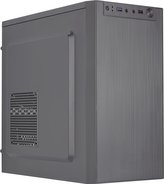 EUROCASE skříň MC X108 grey, micro tower, 1x USB 3.0, 1x USB 2.0, 2x audio, bez zdroje