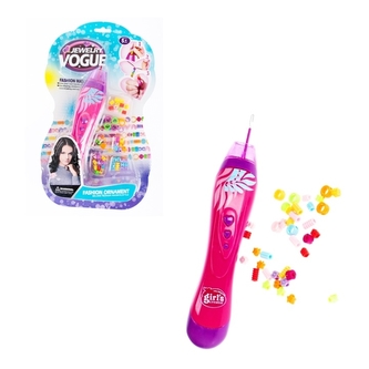 Stroj na navlékání korálků do vlasů