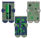 SADA 3 KS PONOŽKY MINECRAFT - velikost 35-38
