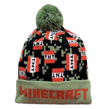 ČEPICE  MINECRAFT - velikost 54