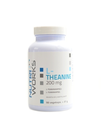 NutriWorks - L-Theanine 200mg 90 kapslí