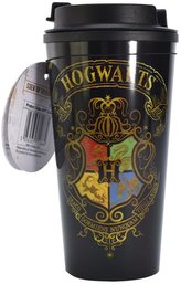 Cestovní hrnek s víčkem Harry Potter: Barevný znak (objem 450 ml)