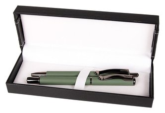 Pióro + długopis Master Gun w etui 38 zielony Pióro + długopis Master Gun w etui 38 zielony