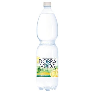 Minerální voda Dobrá voda citrón 1,5 l,bal=6ks