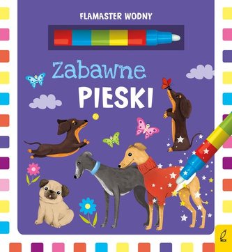Flamaster wodny Zabawne pieski Flamaster wodny Zabawne pieski