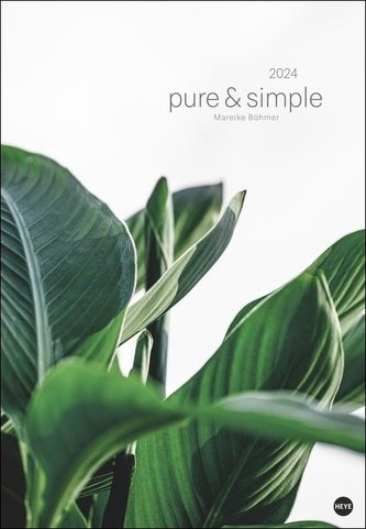 Mareike Böhmer: pure & simple Kalender 2024