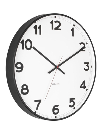 Designové nástěnné hodiny 5847WH Karlsson 41cm