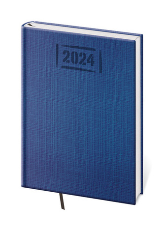 Diář 2024 denní A5 Coco - modrý