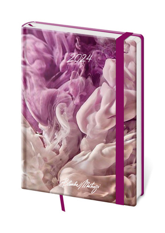 Diář 2024 týdenní A5 Vario - 32 MATRAGI HARMONY s gumičkou