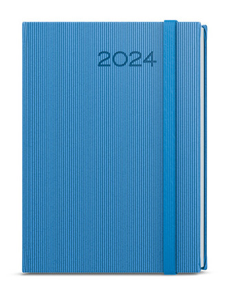Týdenní diář 2024 Oskar Vigo A5 modrá