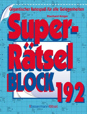 Superrätselblock 192 (5 Exemplare à 4,99 EUR)