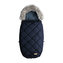 Beztroska fusak s kožešinou 100cm, navy (6-24m)/M