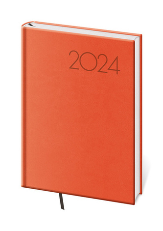 Týdenní diář A5 Print Pop oranžový