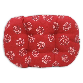 BAMA Polštář do pelíšku pro kočky a psy NIDO 60 cm, barva červená