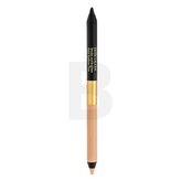 Estée Lauder Kajalová tužka na oči Smoke & Brighten (Kajal Eyeliner Duo) 1 g Odstín Noir / Cream woman