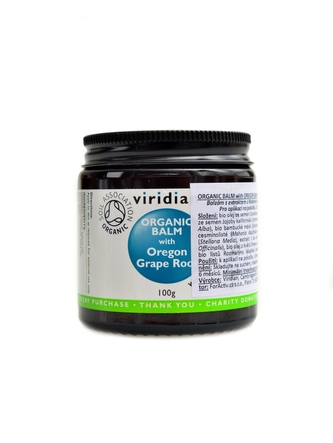 Viridian - Balm with Oregon Grape Root 100g Organic