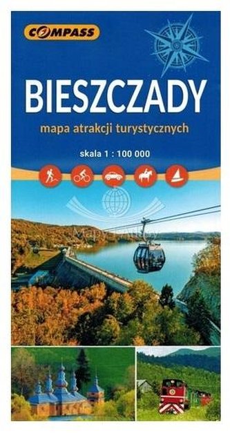 Mapa - Bieszczady 1:100 000