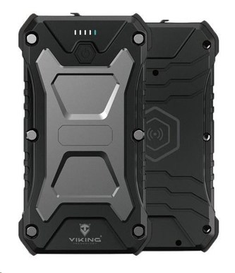 Viking outdoorová power banka SKADI I, 10000 mAh, bezdrátové nabíjení
