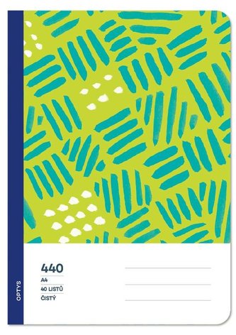 Optys Školní sešit 440 bezdřevý čistý - razítko Optys Školní sešit 440 bezdřevý čistý - razítko