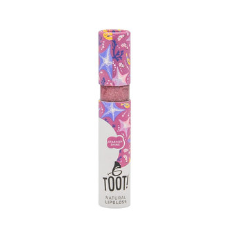 TOOT! Přírodní lesk na rty fialovo-růžový – Starfish Shine (5,5 ml) - pro holky a kluky od 4 do 99 let
