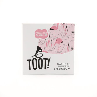 TOOT! Minerální oční stíny růžové – Fabulous Flamingo (2,3 g) - pro holky a kluky od 4 do 99 let