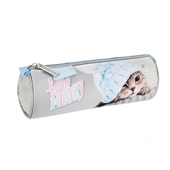 Penál kočička s čepicí