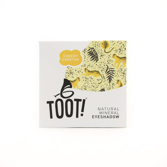 TOOT! Minerální oční stíny zlato-žluté – Cheeky Cheetah (2,3 g) - pro holky a kluky od 4 do 99 let