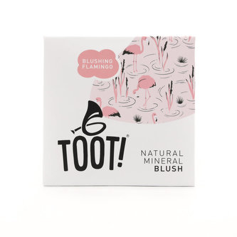 TOOT! Minerální tvářenka – Blushing Flamingo (3 g) - pro holky a kluky od 4 do 99 let