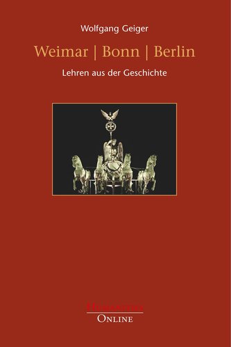 Weimar | Bonn | Berlin