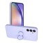 Smarty Ring silikonový kryt Samsung Galaxy A54 5G fialový