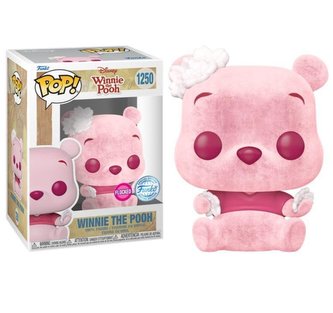 Funko POP Disney: Winnie the Pooh - Pooh Cherry Blossom (FLOCKED exclusive special edition)