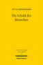Die Schuld des Menschen