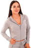 GymBeam Dámská mikina Zip-up TRN Grey L