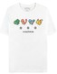 Pánské tričko Pokémon: Starters (2XL) bílé