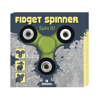 Fidget spinner zelený