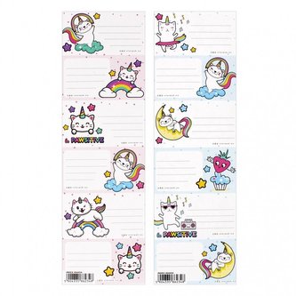 Naklejki na zeszyt Kotorożec (25szt)