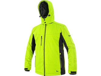 Bunda CXS VEGAS, zimní, pánská, žluto-černá, vel. 4XL