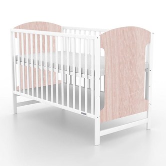 Dětská postýlka New Baby MIA se stahovací bočnicí dub Dětská postýlka New Baby MIA se stahovací bočnicí dub