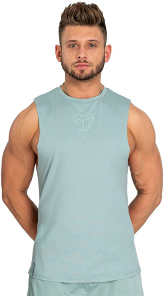 Strix Pánské Cut-Off tílko Essential Stone Blue S