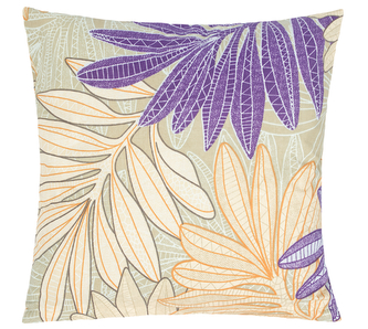 Povláček bavlněný - kapradí - 40x40cm