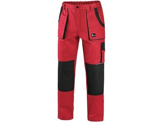 Kalhoty CXS LUXY JOSEF, pánské, červeno-černé, vel. 62